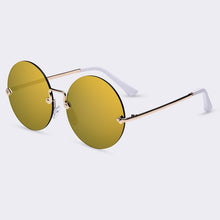 Load image into Gallery viewer, AOFLY Round Rimless Sunglasses Women