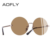 Load image into Gallery viewer, AOFLY BRAND DESIGN Round Frameless  Women