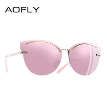 Load image into Gallery viewer, AOFLY BRAND DESIGN Cat Eye Sunglasses Women