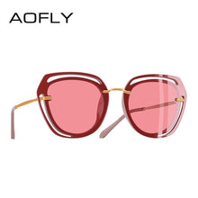 Load image into Gallery viewer, AOFLY BRAND DESIGN Square Sunglasses Female